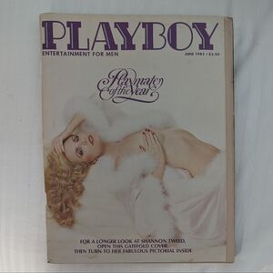Vintage Playboy Magazine June 1982